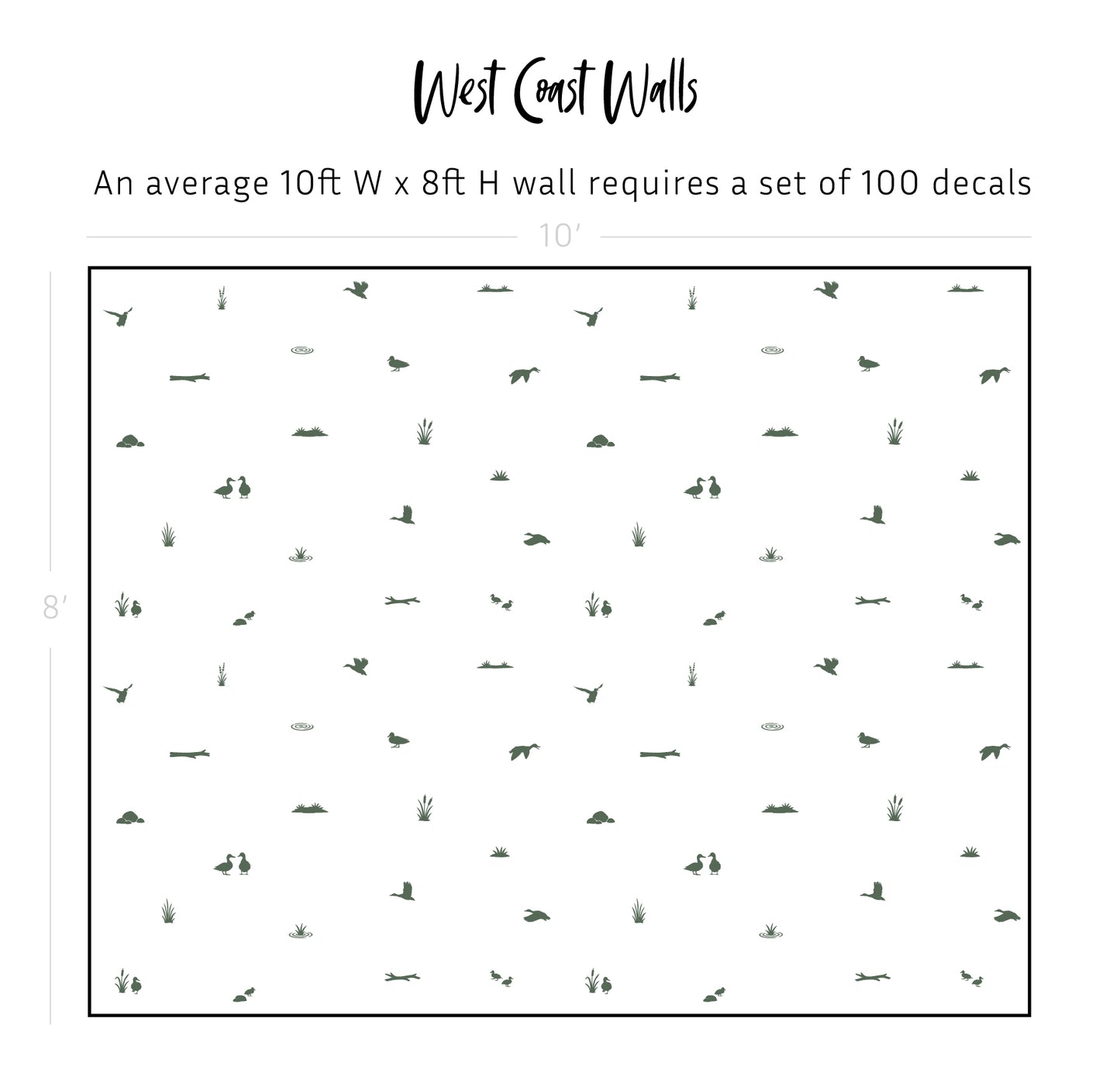 Duck Pond Decals