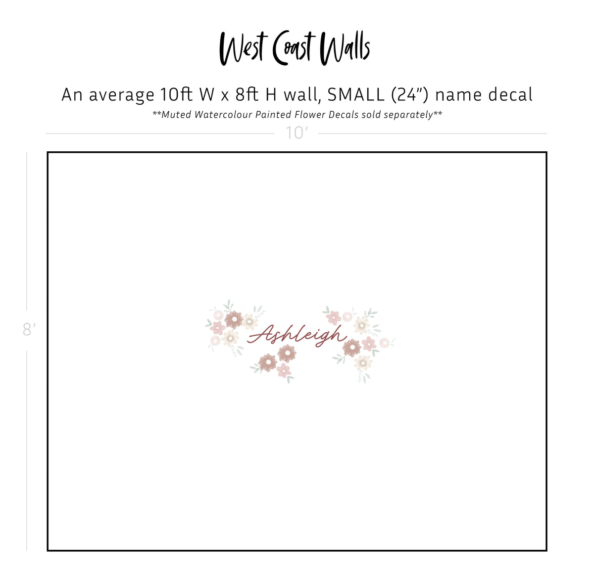 Personalized Name Wall Decal