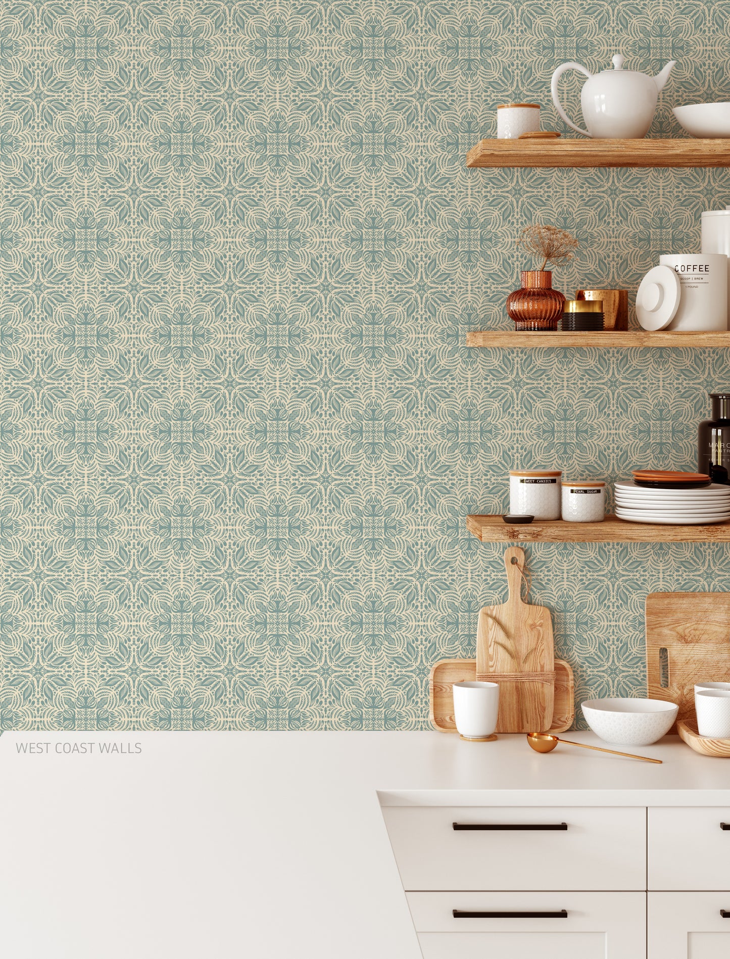 Modern Mosaic Wallpaper (Papillon Patterns x West Coast Walls)