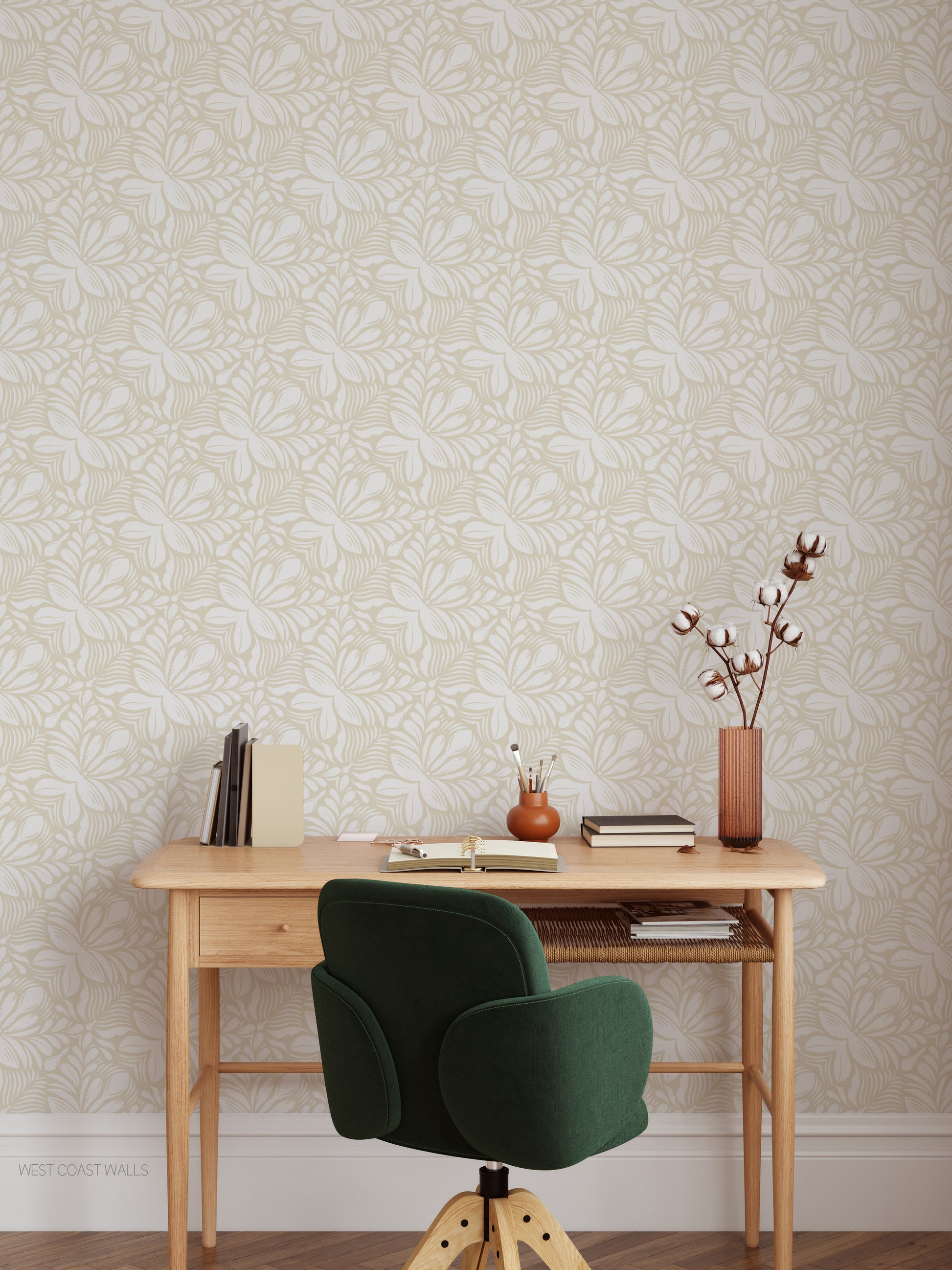 Minimalist removable wallpaper for stylish simplicity