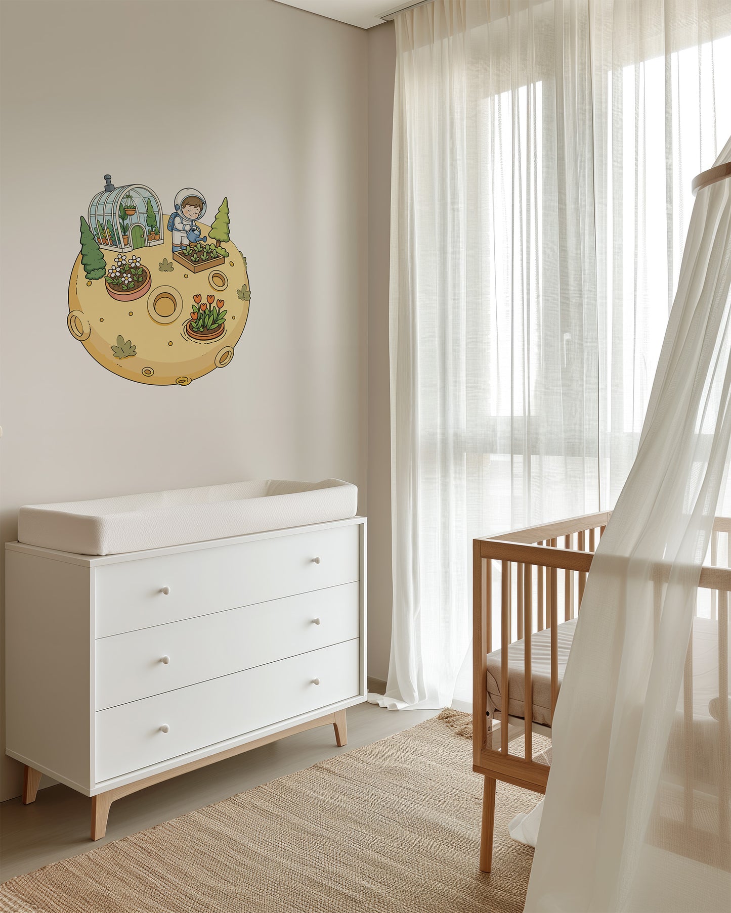 Star Gardener Wall Decal