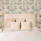Sage Countryside Toile Wallpaper