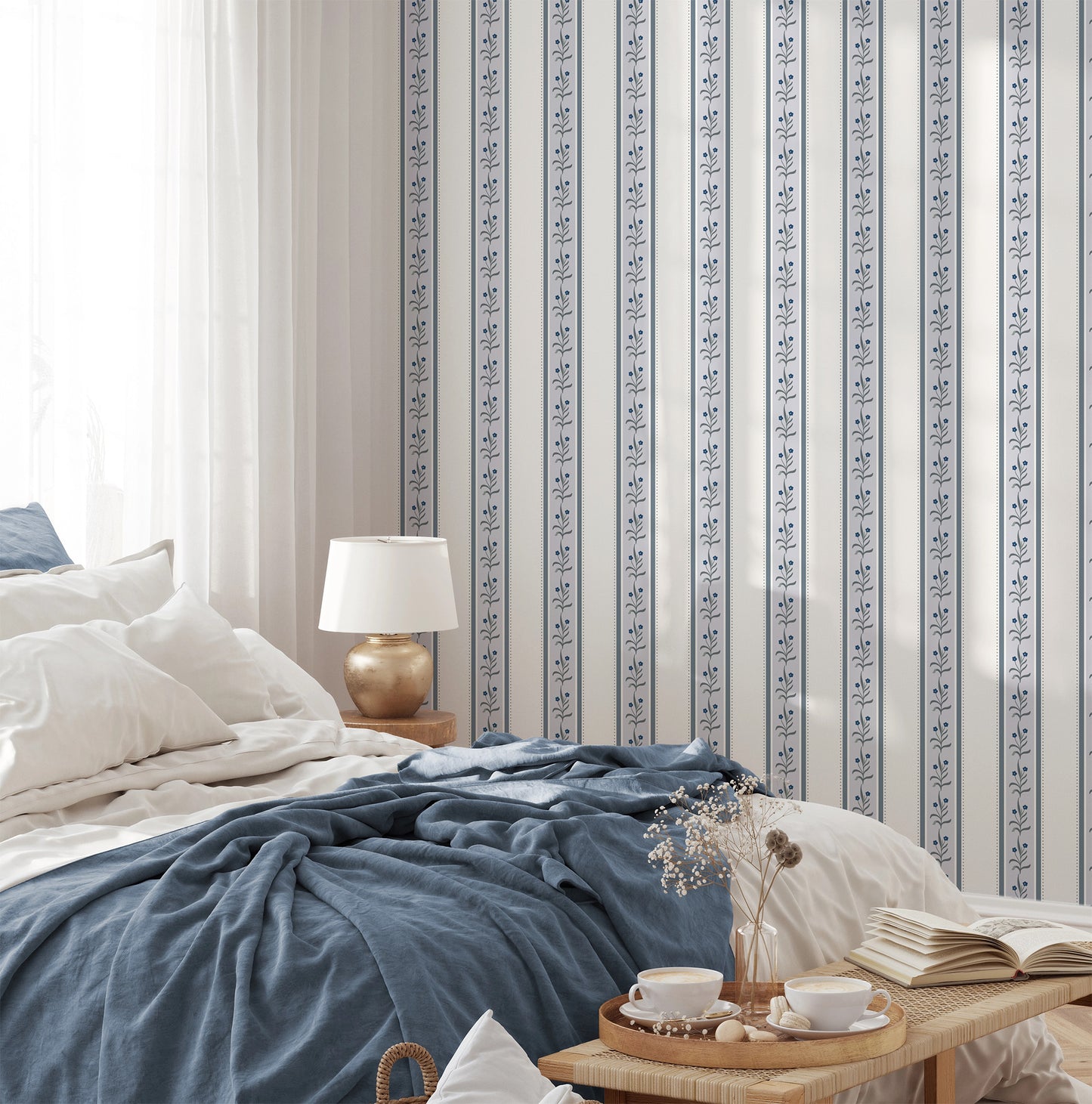 Margot Striped Wallpaper