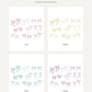 Ribbon Bow Decals