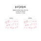 Ribbon Bow Decals