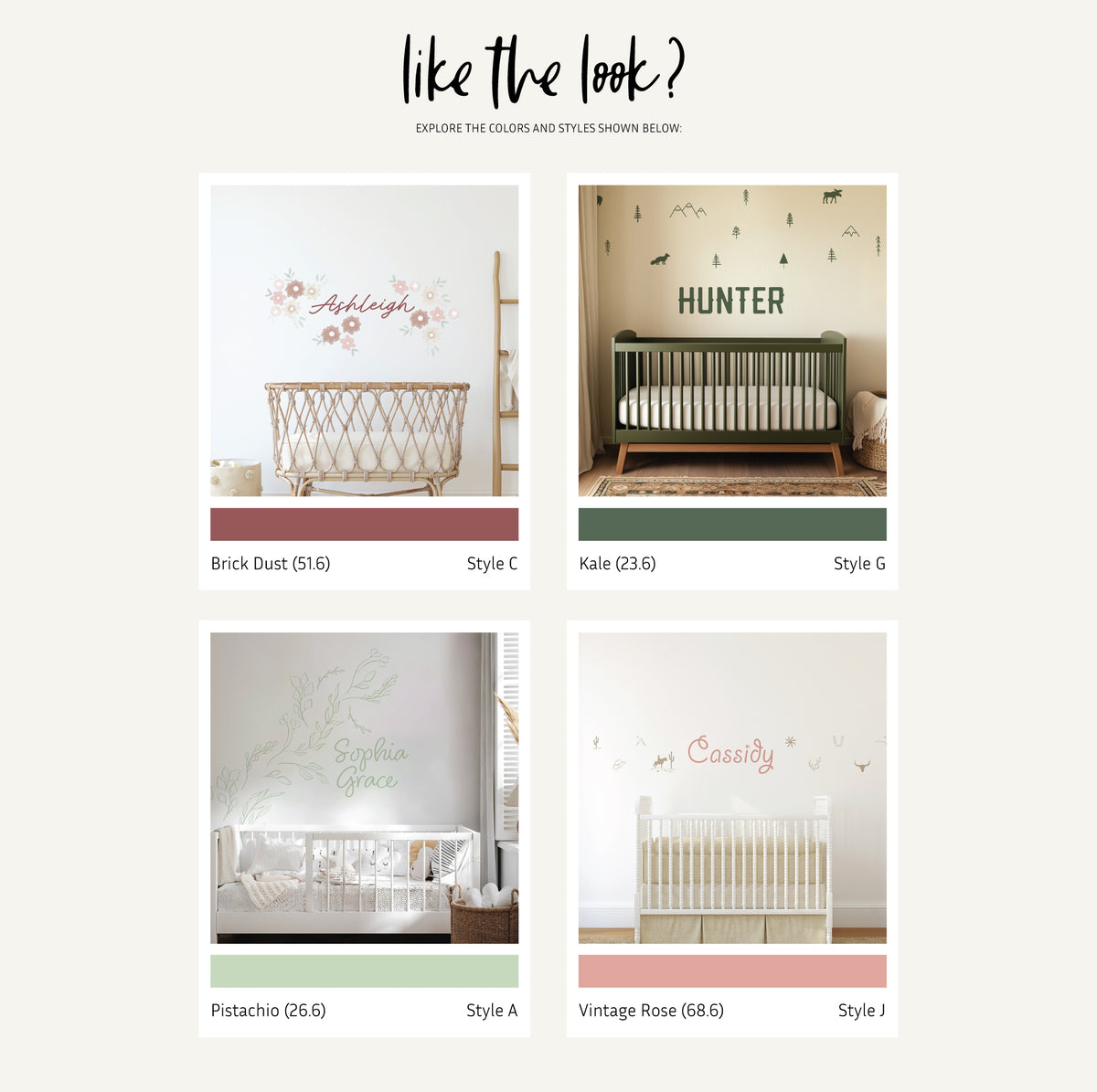 Personalized Name Wall Decal