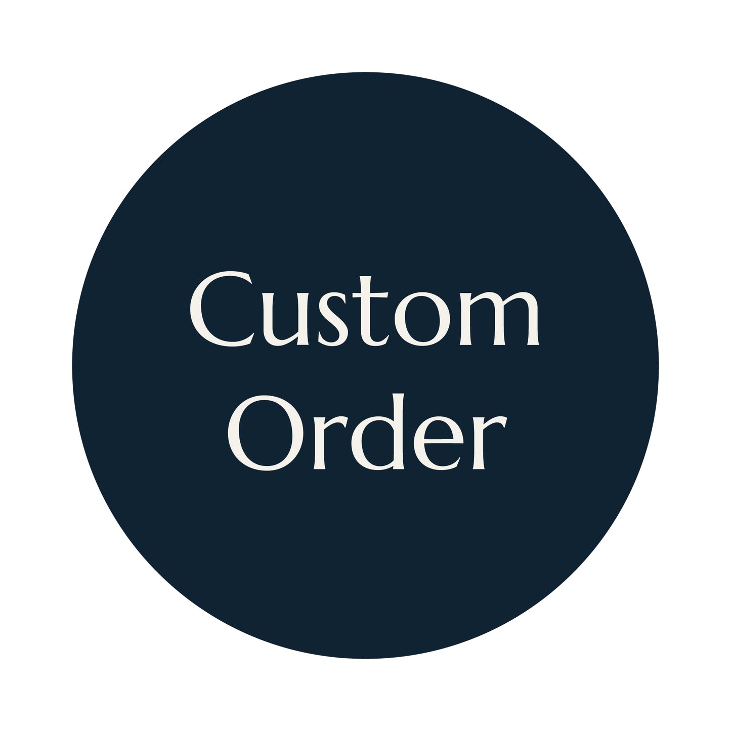 Custom Order for Sheryl