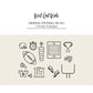 Minimalist Football Theme Wall Decals