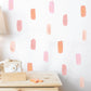 Stubby Irregular Watercolor Line Decals