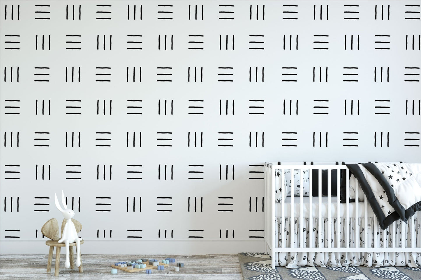 Irregular Line Decals