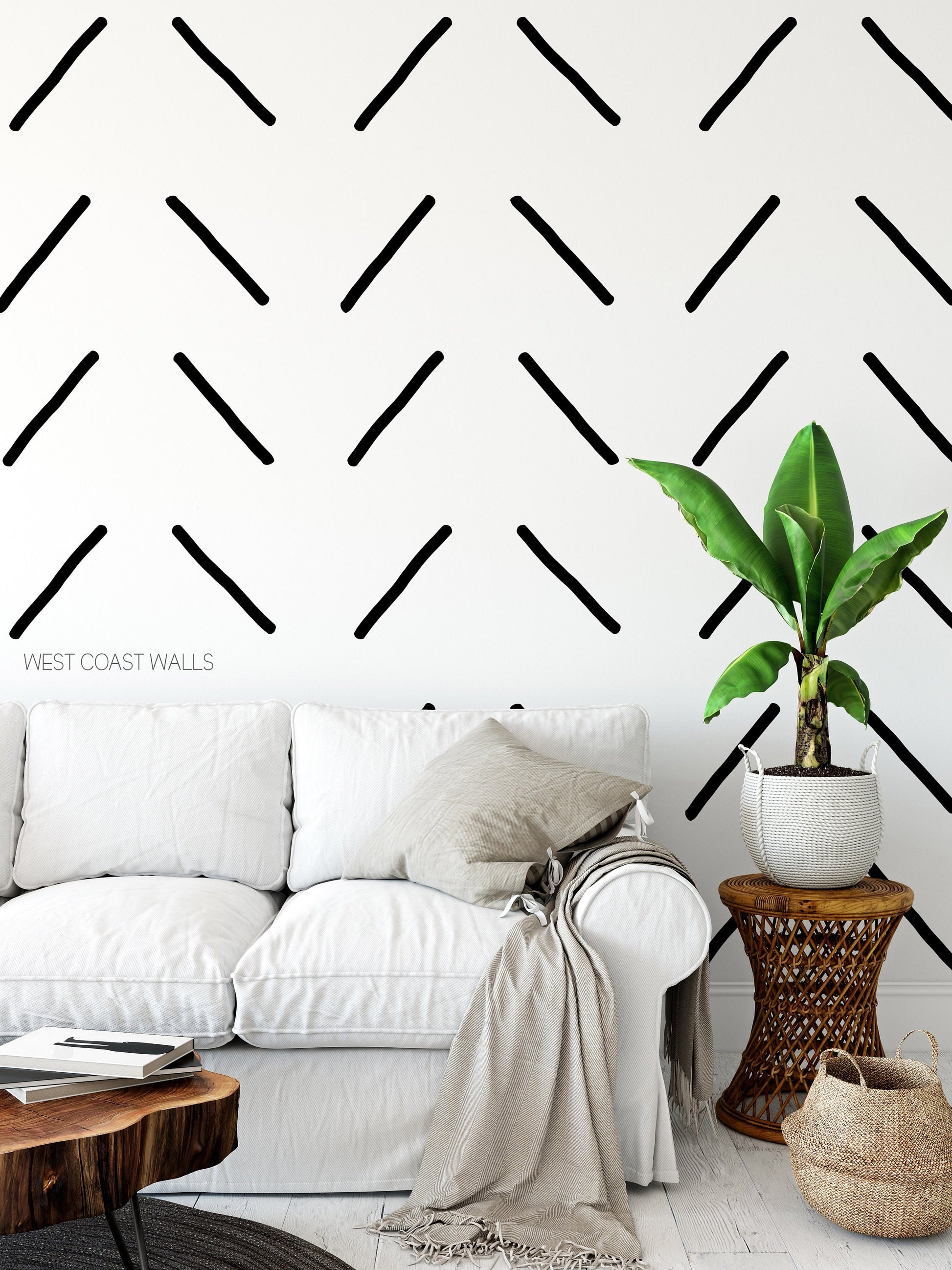 Irregular Line Decals