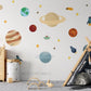 Solar System Removable Wall Decals
