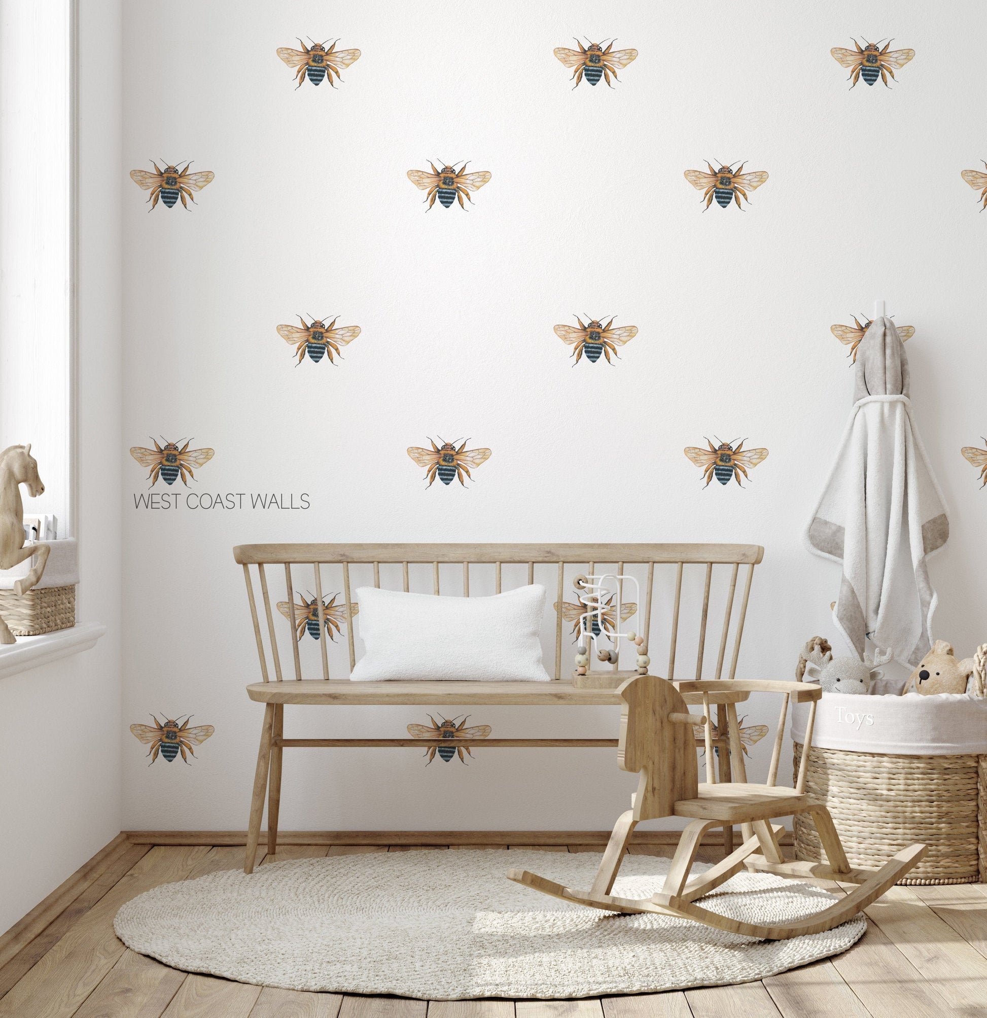 Bee Wall Decals – West Coast Walls
