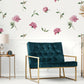 Watercolor Peony Removable Decals