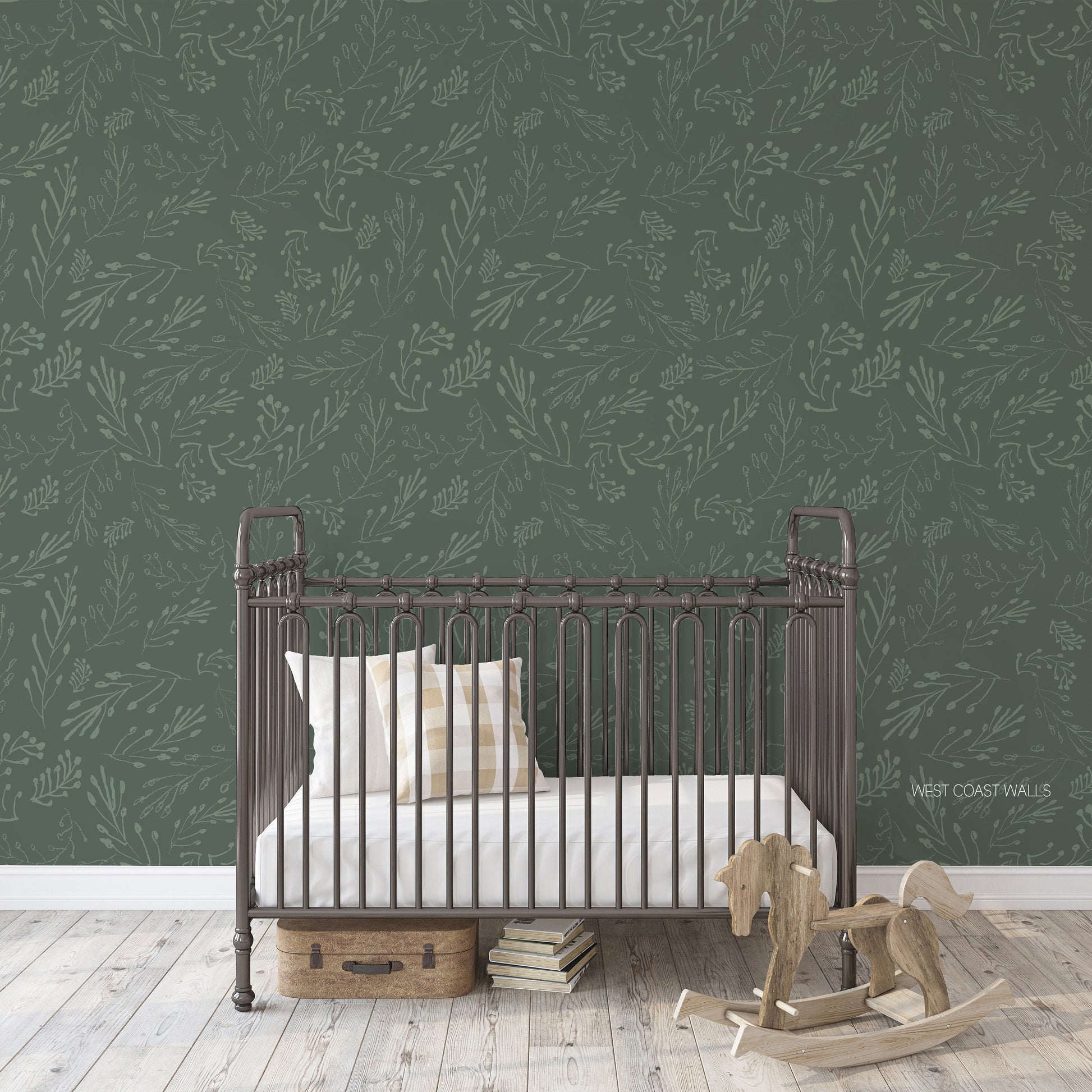 Botanical Branches Wallpaper