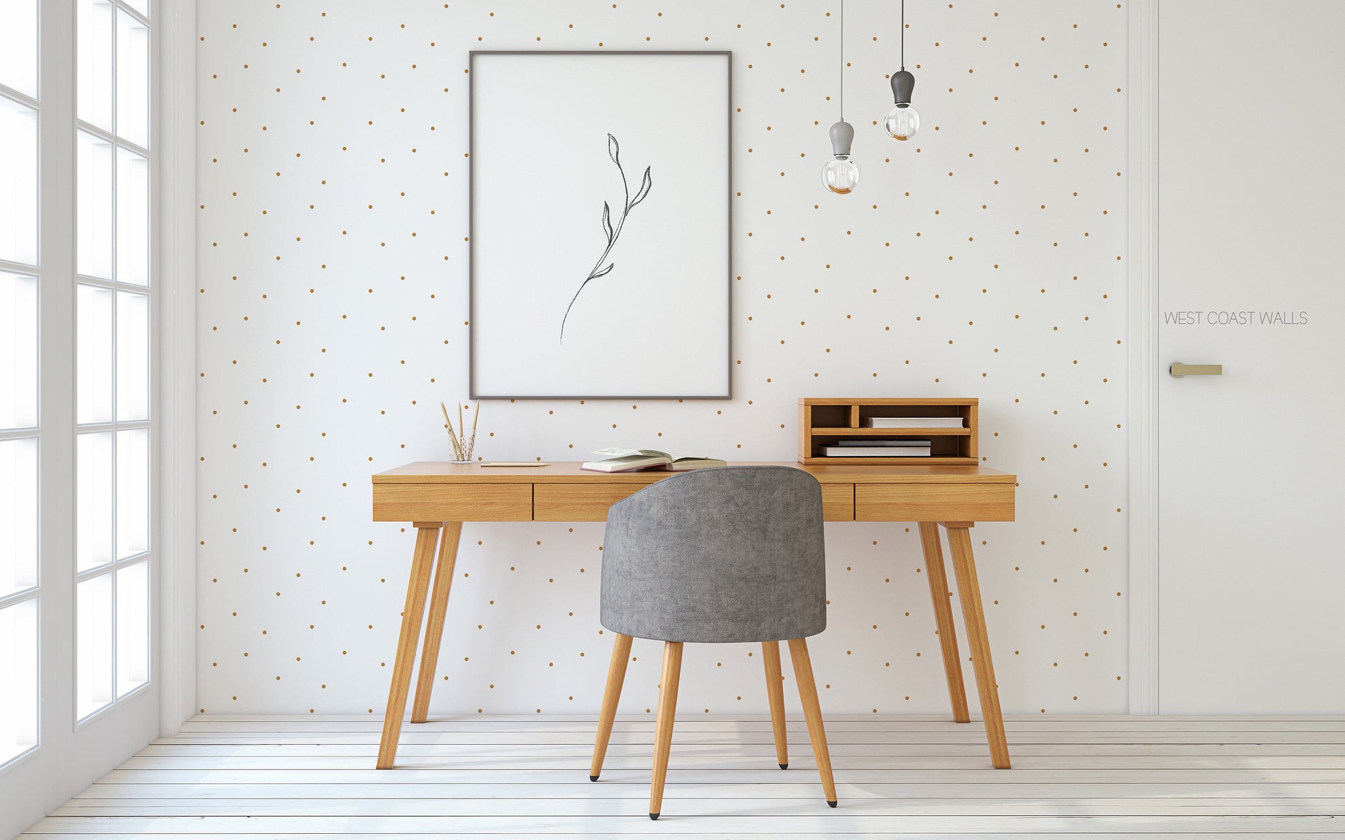 Mini Polka Dots Wallpaper