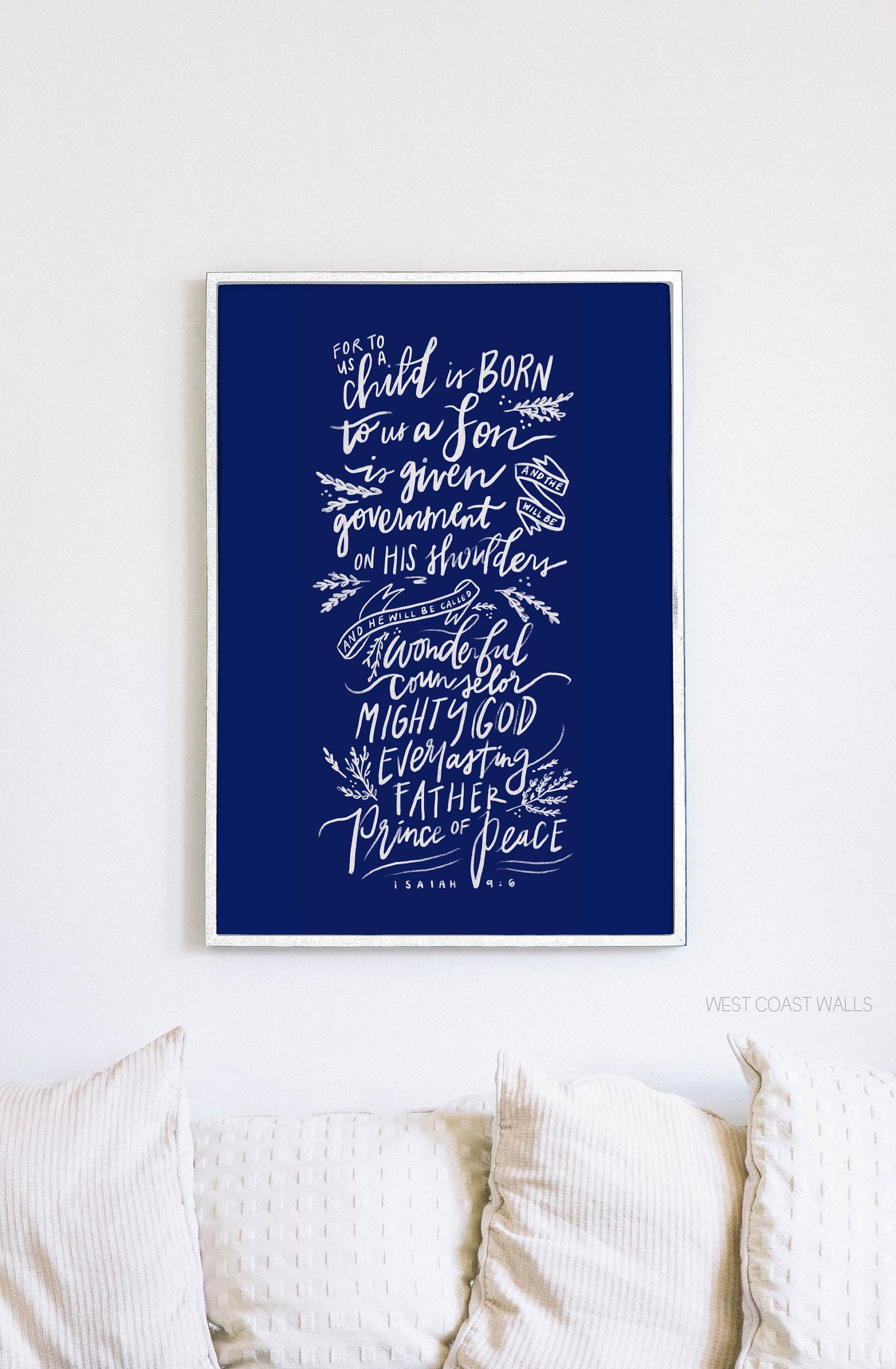 Christmas Chalkboard Poster