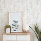 Simple Line Leaves Wallpaper