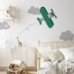 Painted Airplane Wall Decal