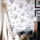 Vintage Hot Air Balloon Wallpaper