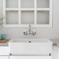 White Square Tile Wallpaper