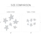Irregular Star Decals