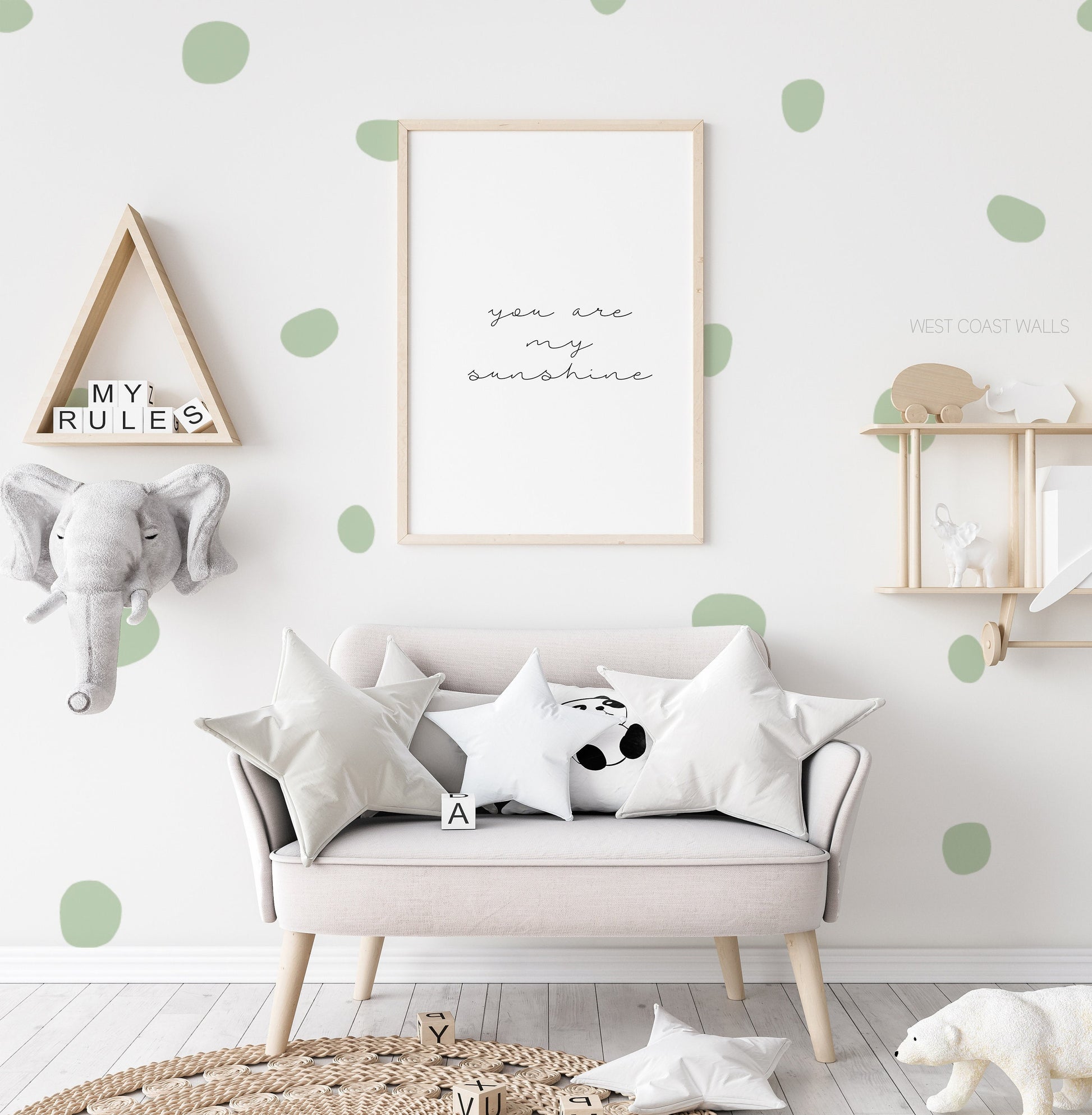 Large Dot Wall Decals