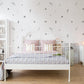 Black Botanical Floral Watercolour Leaves Wall Decals