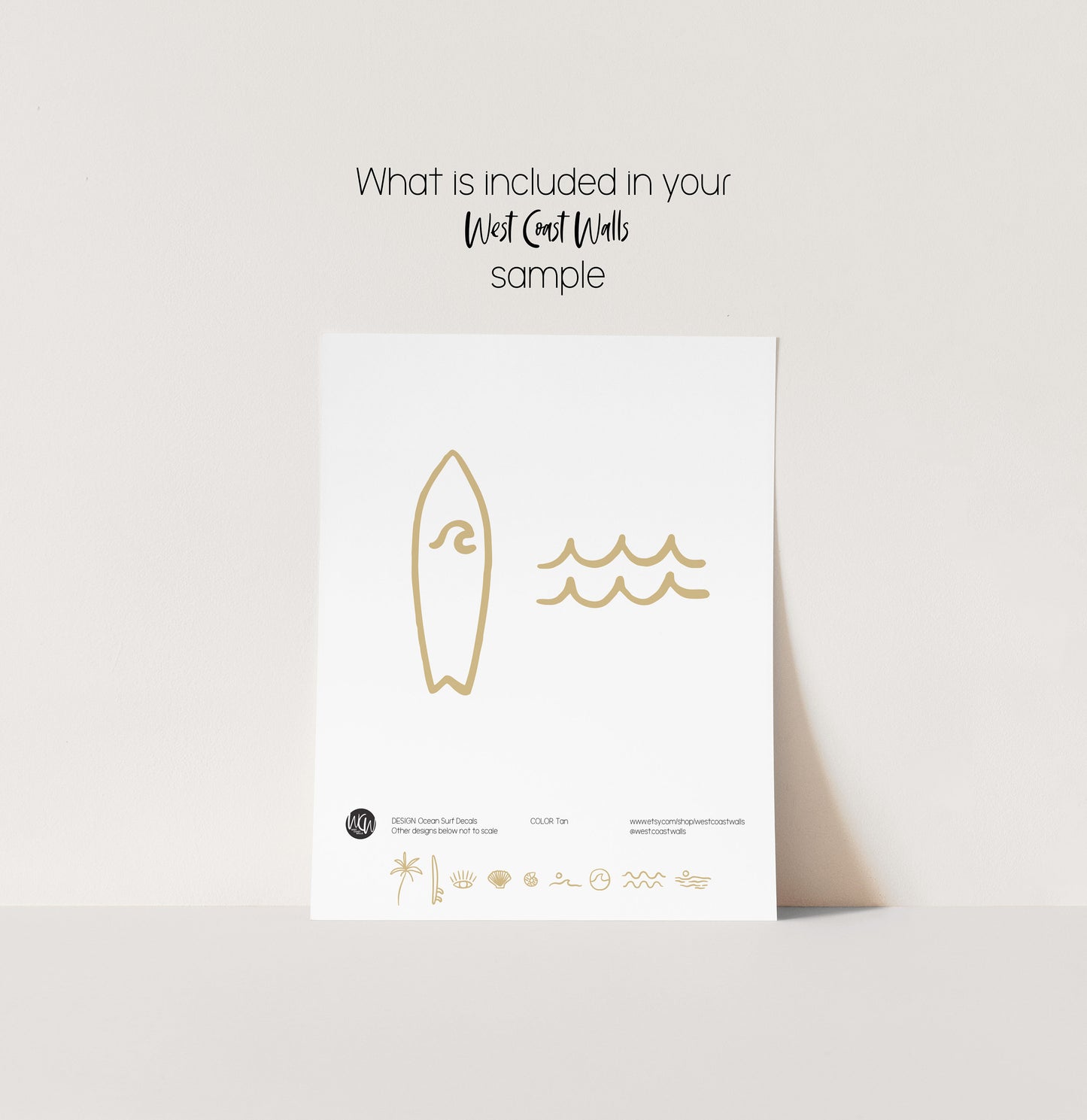 Ocean Surf Decals