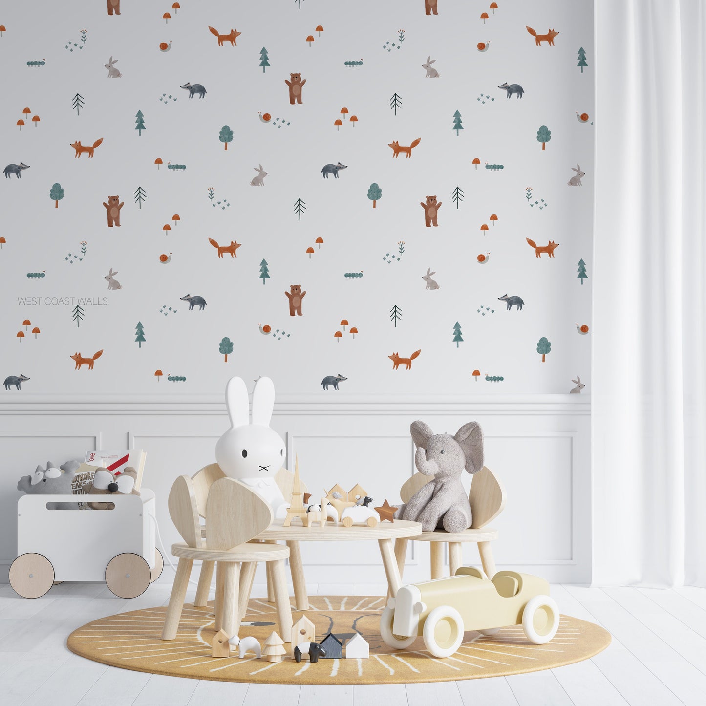 Woodland Adventure Removable Wall Decals