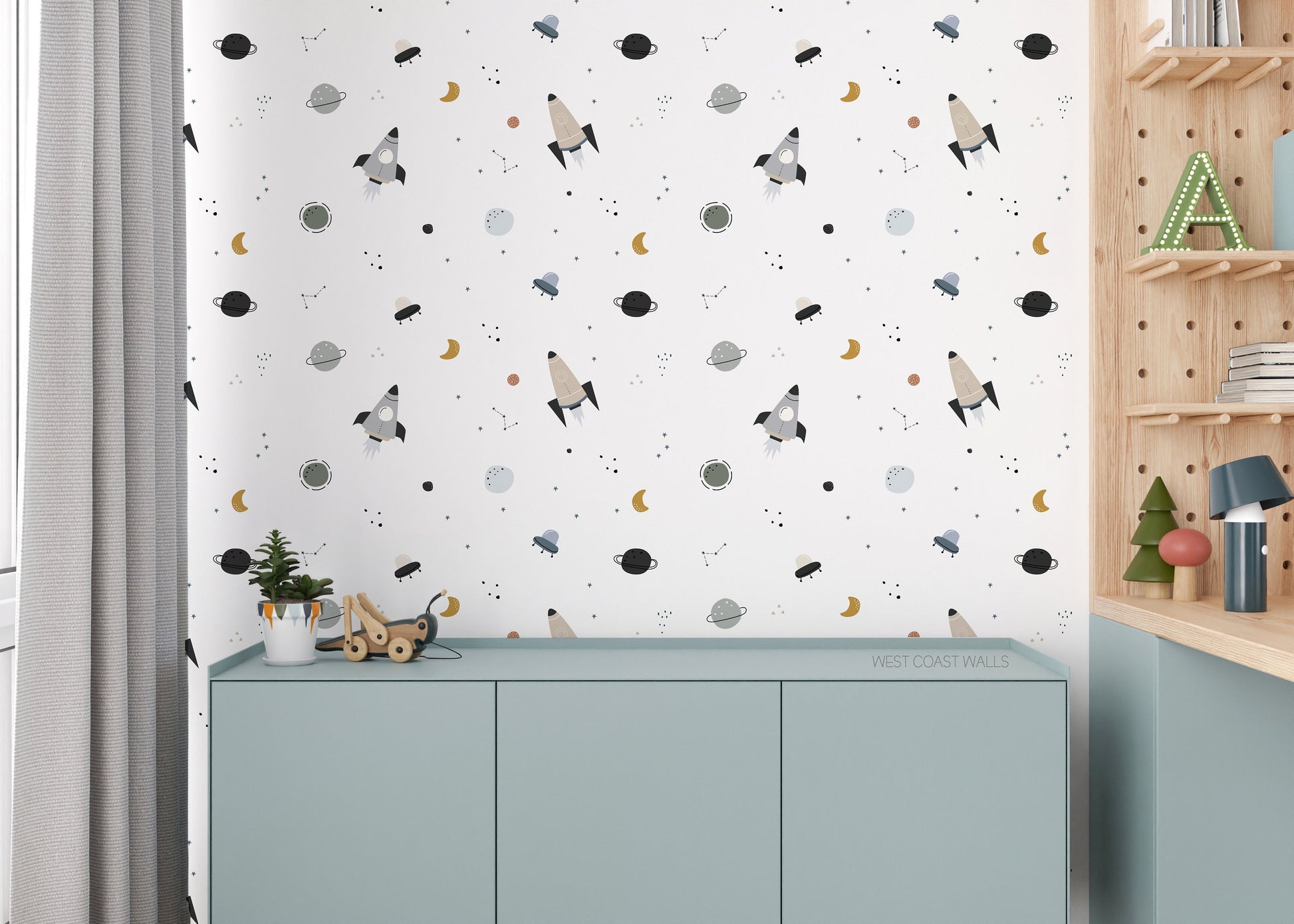 Modern Minimalist Space Decals