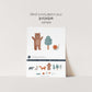 Woodland Adventure Removable Wall Decals
