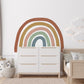 Large Earthy Toned Rainbow Decal