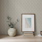 Hand Drawn Abstract Honeycomb Wallpaper / Art Deco Wallpaper / Neutral Geometric Wallpaper