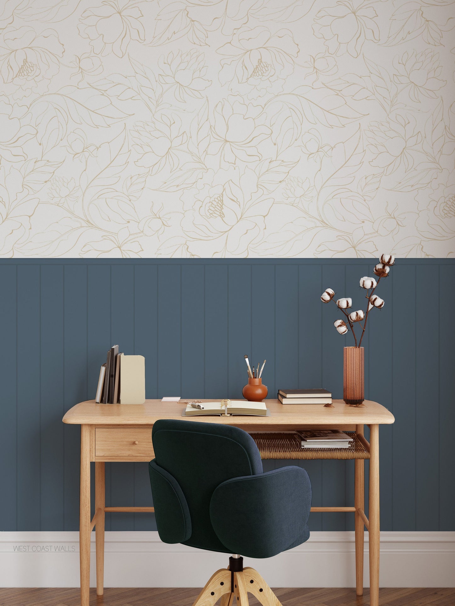 Board and Batten Wall Decal