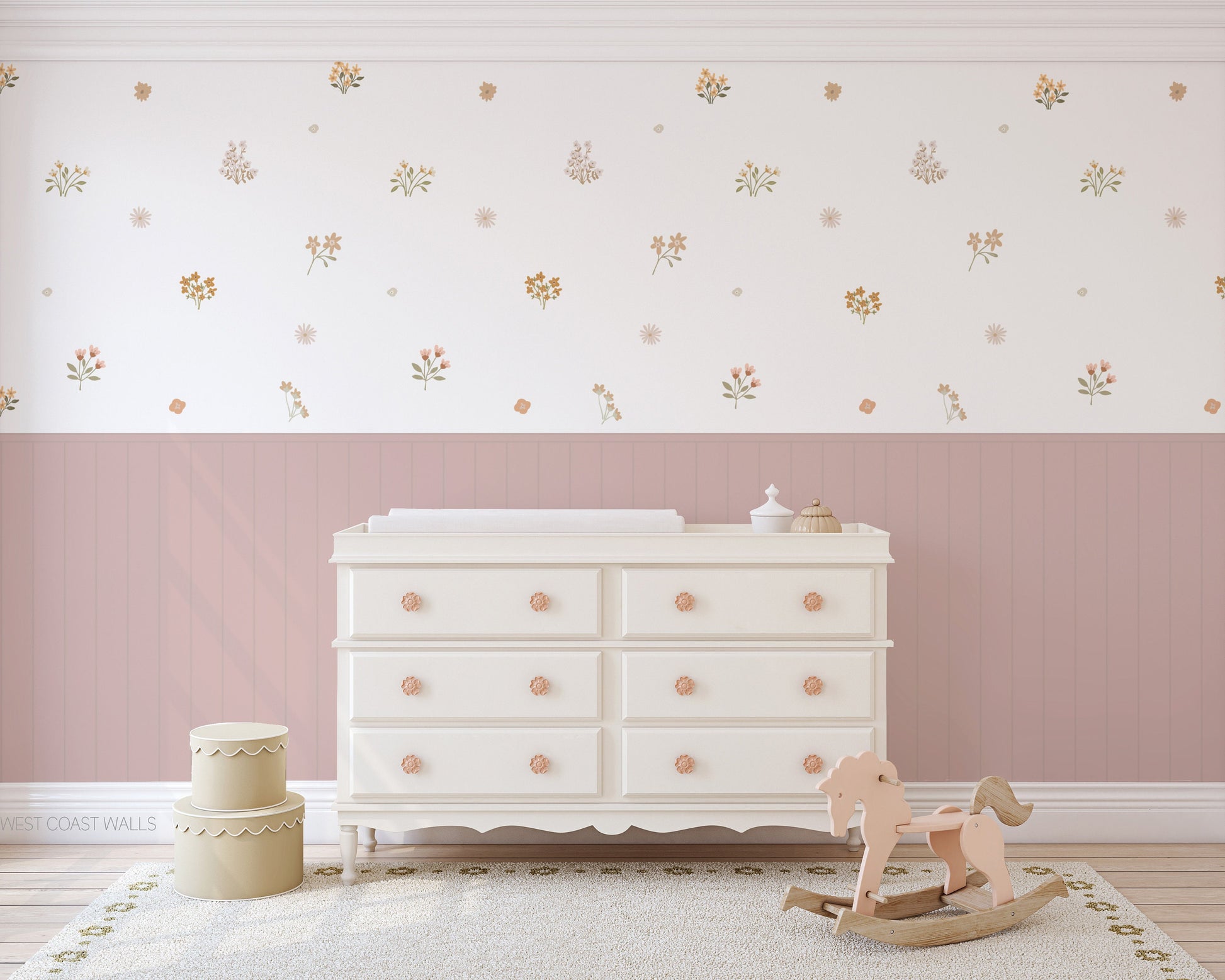 Board and Batten Wall Decal
