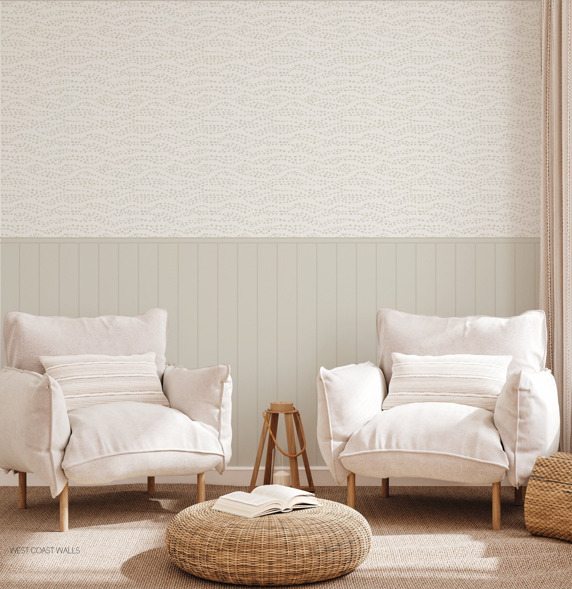 Board and Batten Wall Decal
