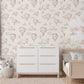Vintage Metallic Look Hot Air Balloon Wallpaper