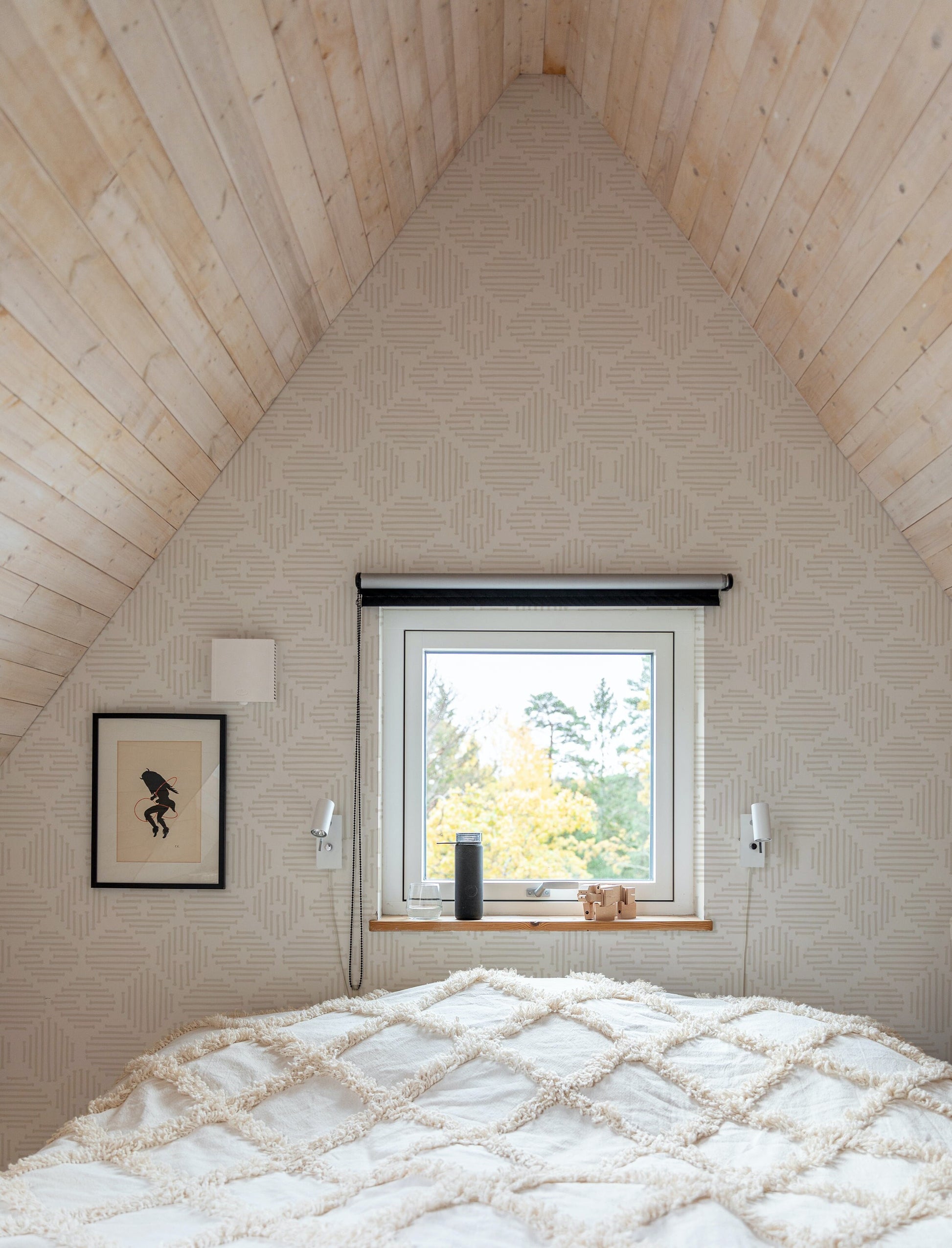 Modern Boho Diamonds Wallpaper