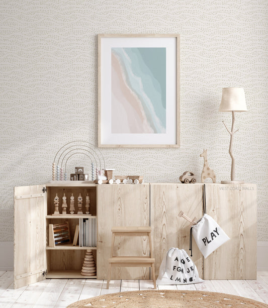 Boho Dot Wave Wallpaper