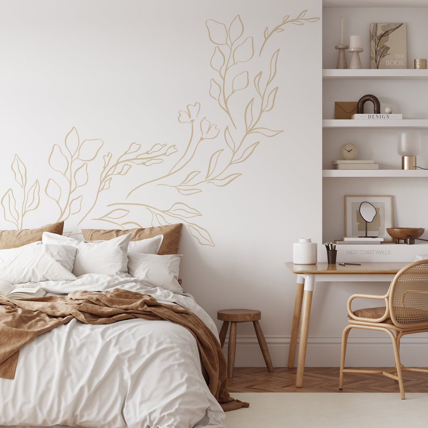 Kaia Minimal Leaves Decals