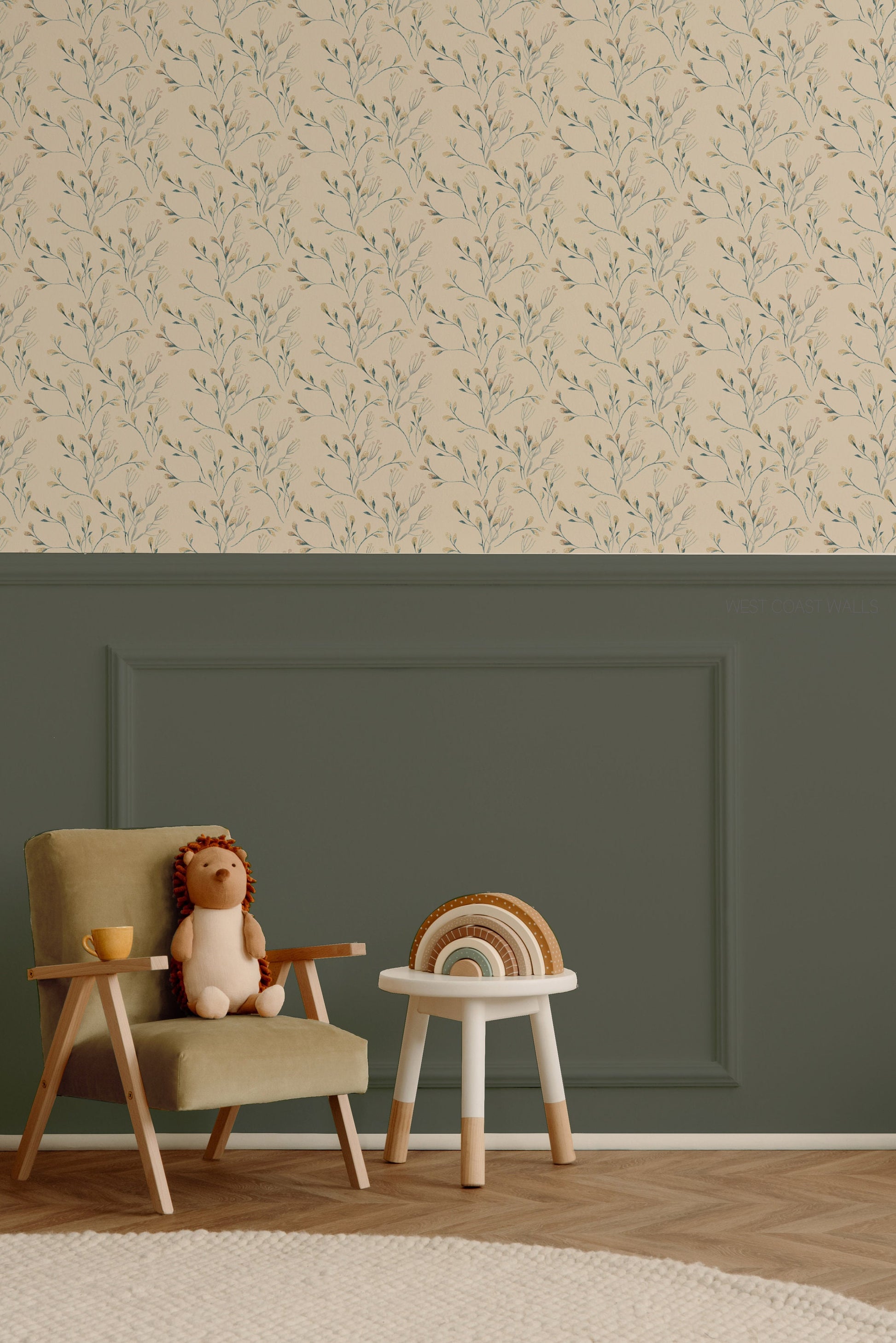 Floral Vine Wallpaper