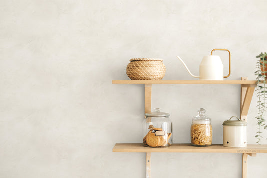 Creamy Lime Wash Wallpaper