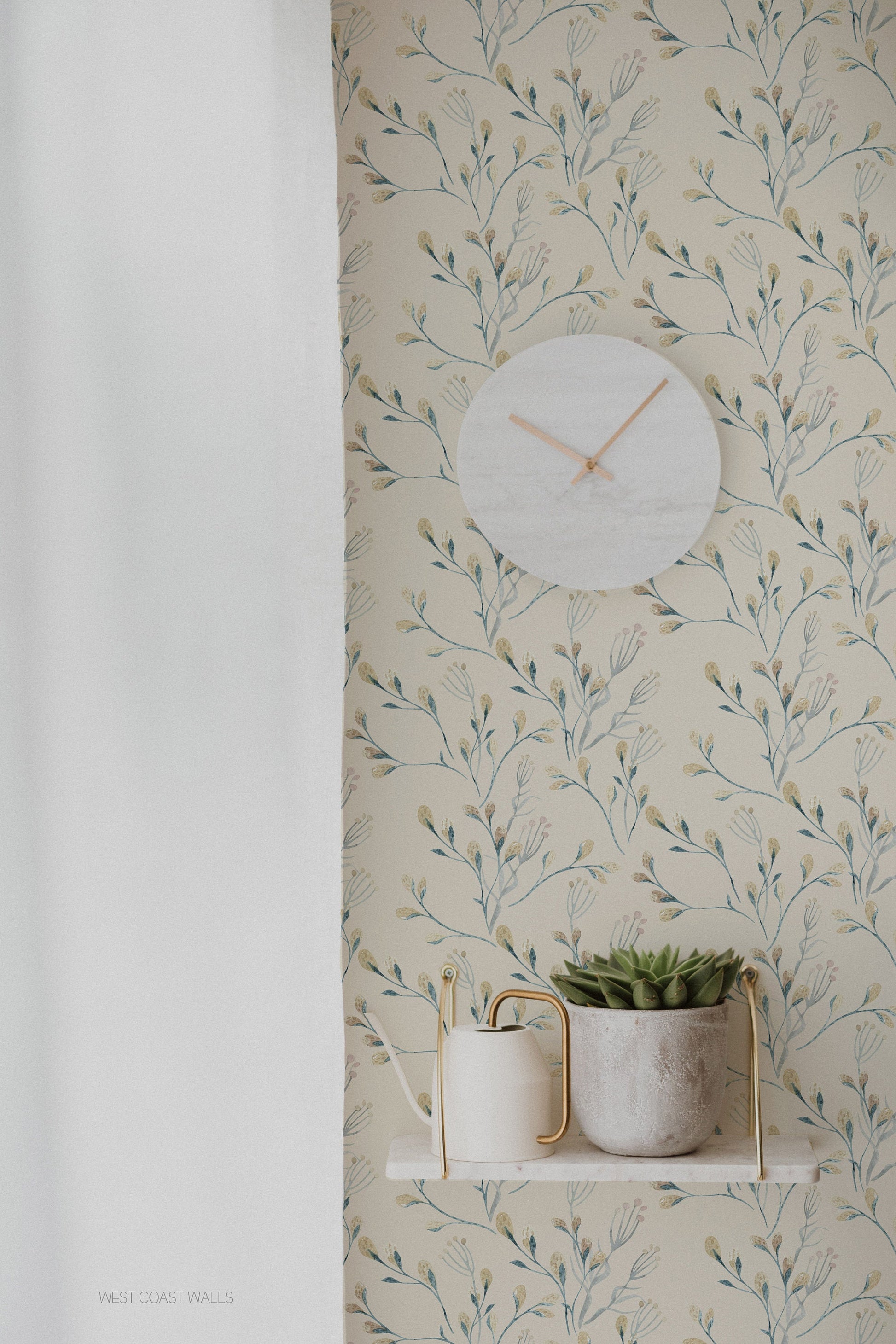 Floral Vine Wallpaper