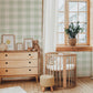 Soft Sage Gingham Check Wallpaper