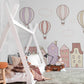 Whimsical Village Removable Wall Decals