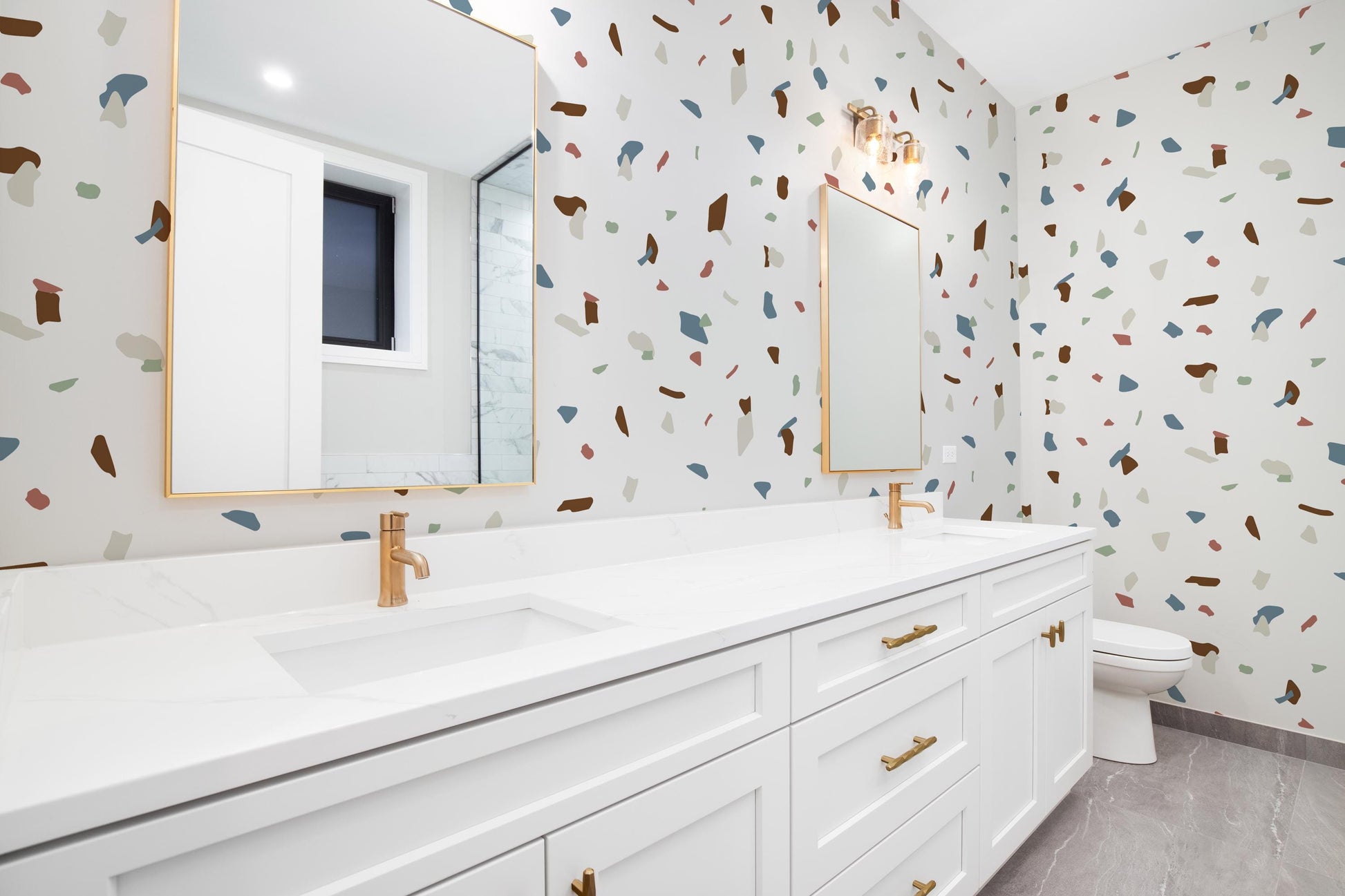 Removable Terrazzo Wall Decals