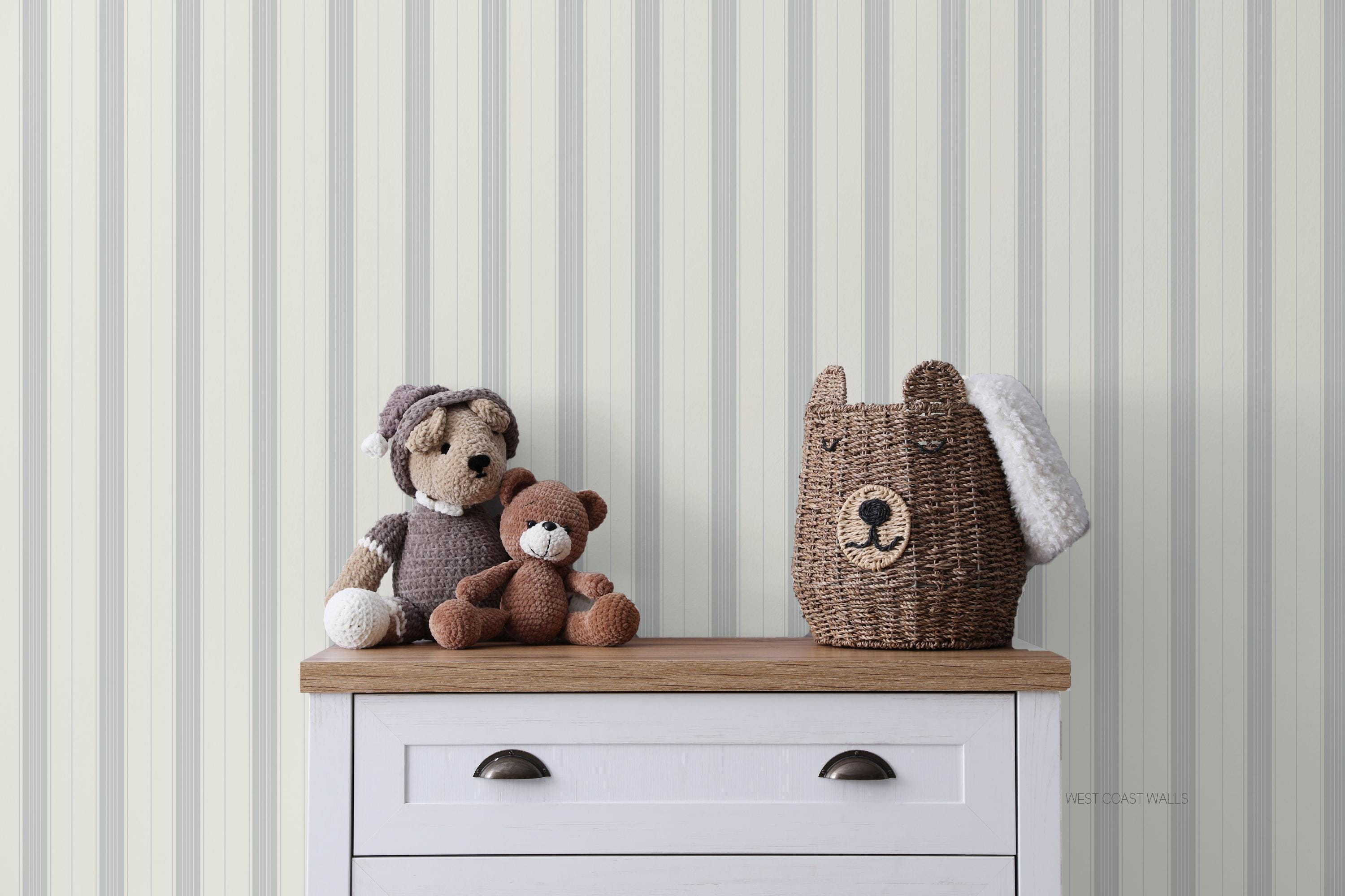 Vintage Stripe Wallpaper
