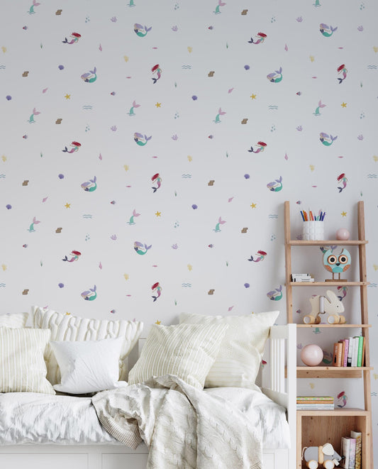 Mermaid Removable Wall Decals