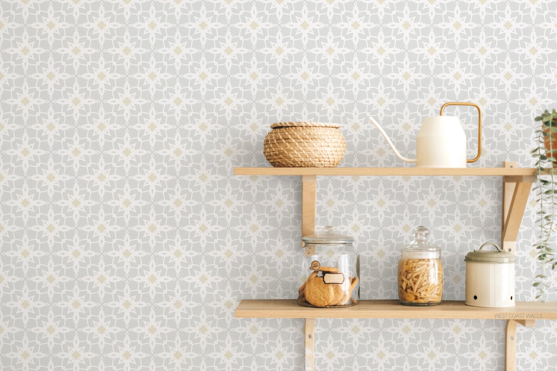 Geometric Starburst Wallpaper
